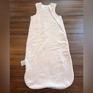 BubblePanda Lt. Pink Rayon Bamboo Sleep Sack 6-12 Months 1.0 Tog Breathable